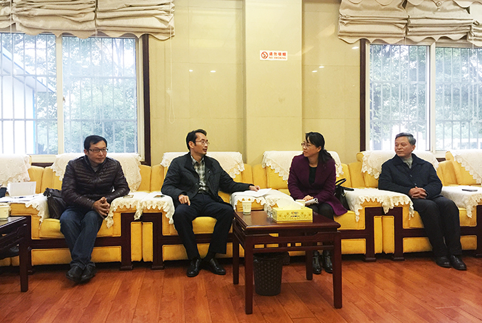 新疆建设兵团农五师八十七团来我院考察交流